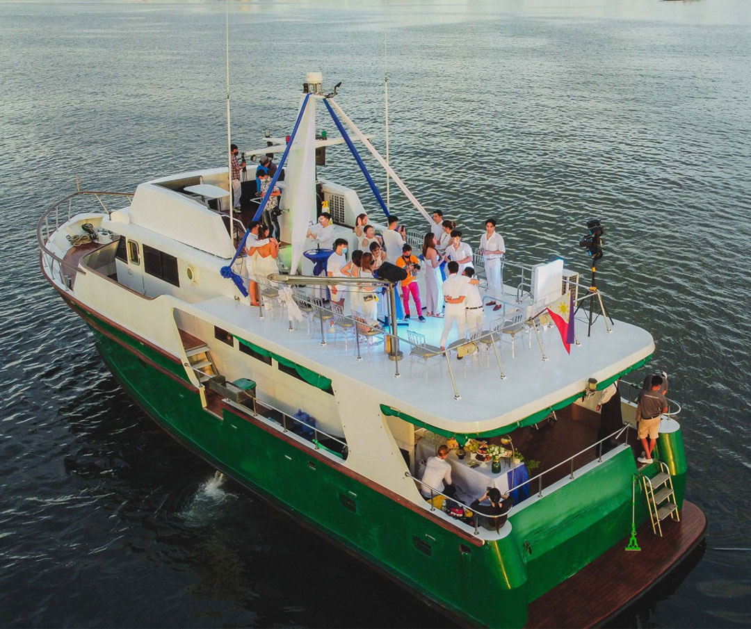 party yacht for rent manila price